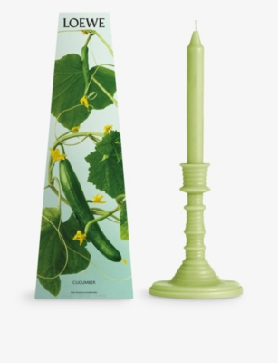 LOEWE: Cucumber Wax Candleholder 330g