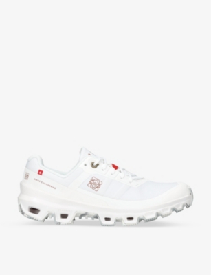 Loewe X On Cloudventure Rubber-trimmed Recycled Canvas Sneakers In White