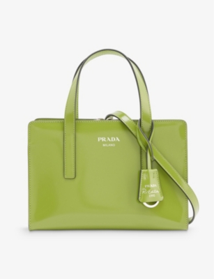 PRADA: Re-edition Mini 1995 leather top-handle bag
