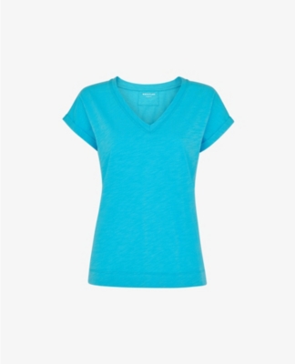 WHISTLES: Willa organic cotton-jersey T-shirt