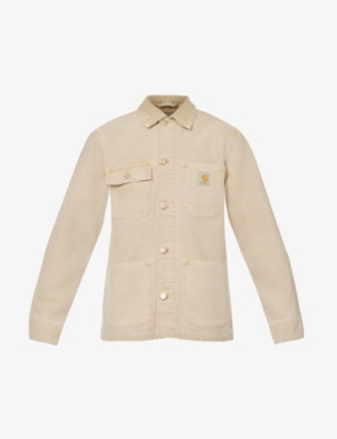 Carhartt Michigan Jacket In Dearborn Canvas In Dusty Brown
