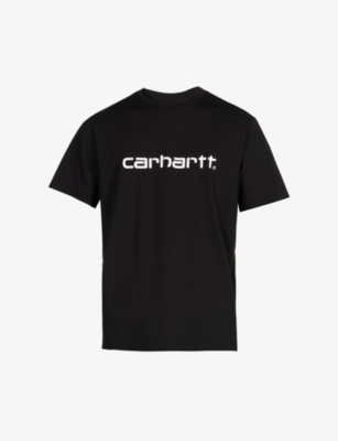 CARHARTT WIP: Script logo-print cotton-jersey T-shirt