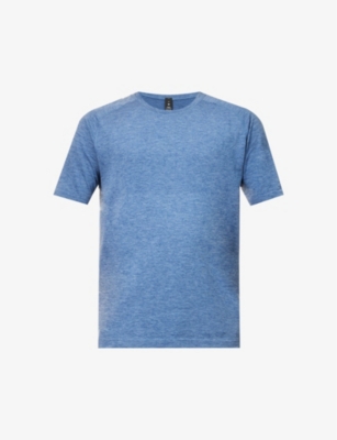 Lululemon Metal Vent Tech 2.0 Jersey T-shirt In White Opal/river Blue