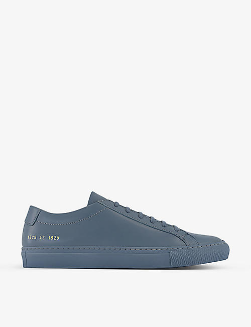 COMMON PROJECTS: Achilles leather low-top trainers