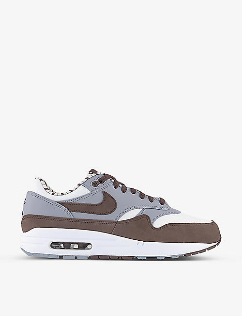 NIKE: Air Max 1 Shima Shima leather low-top trainers
