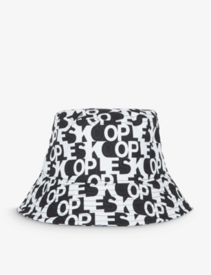 THE KOOPLES Logopattern woven bucket hat