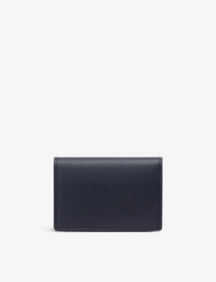 Smythson 4 Card Slot Wallet with Coin Case