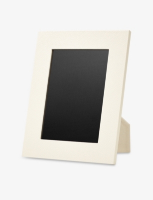 SMYTHSON: "Panama medium grained-leather photo frame 7"" x 5"""