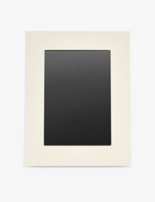 SMYTHSON: "Panama medium grained-leather photo frame 7"" x 5"""