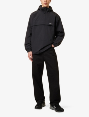 CARHARTT WIP: Windbreaker funnel-neck relaxed-fit shell jacket