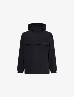 CARHARTT WIP: Windbreaker funnel-neck relaxed-fit shell jacket