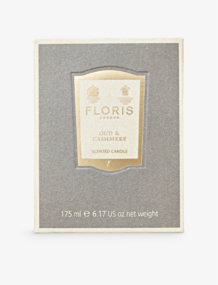 Shop Floris Oud And Cashmere Scented Candle 175g