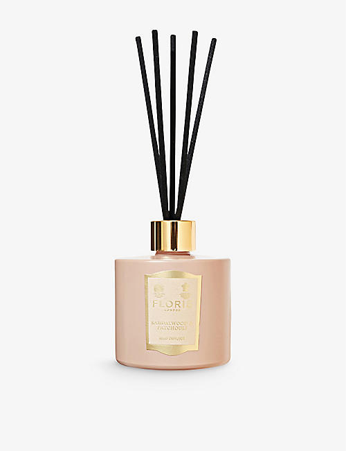 FLORIS: Sandalwood and Patchouli scented diffuser 200ml