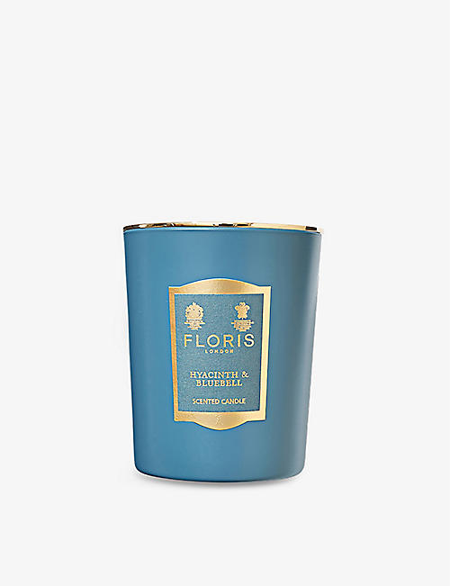 FLORIS: Floris London Hyacinth & Bluebell scented candle 500g