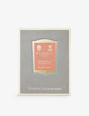 Shop Floris Cinnamon And Tangerine Scented Candle 175g