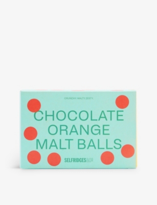 SELFRIDGES SELECTION: Chocolate orange malt balls 150g