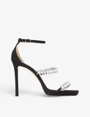 Jimmy choo crystal discount sandals