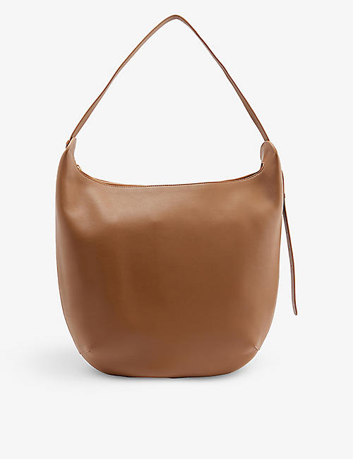 THE ROW: Allie leather shoulder bag