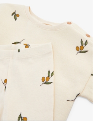 ORGANIC ZOO: Graphic-print organic-cotton two-piece set 6 months-4 years