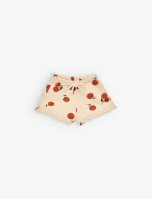 Organic Zoo Babies'  Tomato Graphic-print Organic-cotton Shorts 0 Months-4 Years
