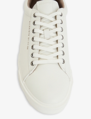 ALLSAINTS: Brody branded leather low-top trainers