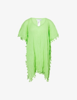 SEAFOLLY: Amnesia crinkled-cotton kaftan
