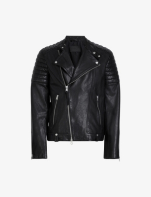 All saints jasper leather clearance jacket