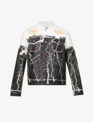 Mjb Marc Jacques Burton Mjb - Marc Jacques Burton Mens Black White Mjb –  Marc Jacques Burton X Von Dutch Lightning Pax Brand | ModeSens