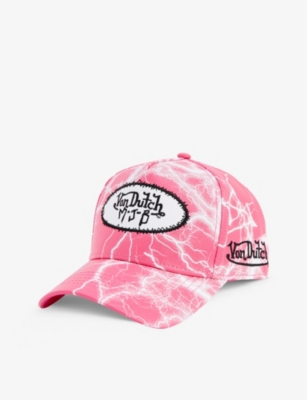 MJB - MARC JACQUES BURTON: Marc Jacques Burton x Von Dutch Marble Lightning 棉斜纹棒球帽