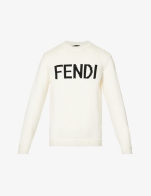 Fendi Multicolor Monogram Print Jersey Logo Applique Sweatshirt XL Fendi |  The Luxury Closet