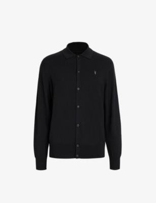 All saints mens long sleeve polo best sale