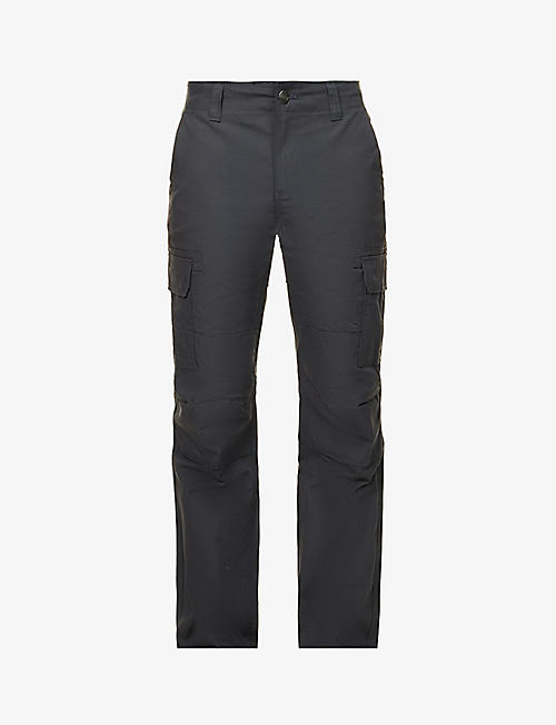 DICKIES: Millerville brand-patch straight-leg regular-fit cotton cargo trousers