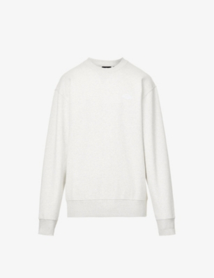 Dickies Summerdale Crewneck Cotton-blend Sweatshirt In Light Gray