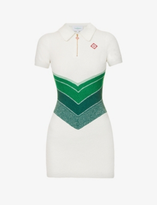 Casablanca Woman White Dresses In Green White