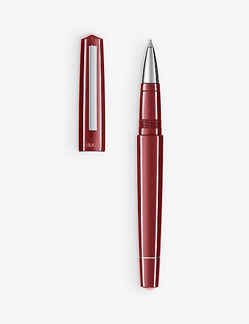 TIBALDI: Infrangibile resin and stainless-steel rollerball pen