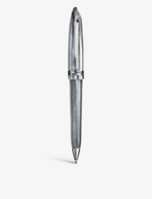 TIBALDI - Bora Bora marble-effect resin ballpoint pen | Selfridges.com