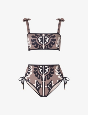 BY MALINA: Essie high-rise bikini bottoms