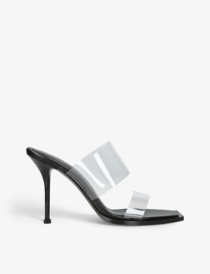 ALEXANDER MCQUEEN - Plexi Runway 105 plexi heeled sandals