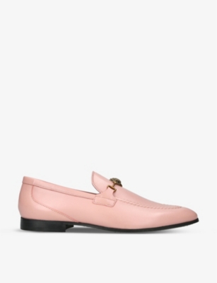 Kurt Geiger Leather Ali Loafers In Pink