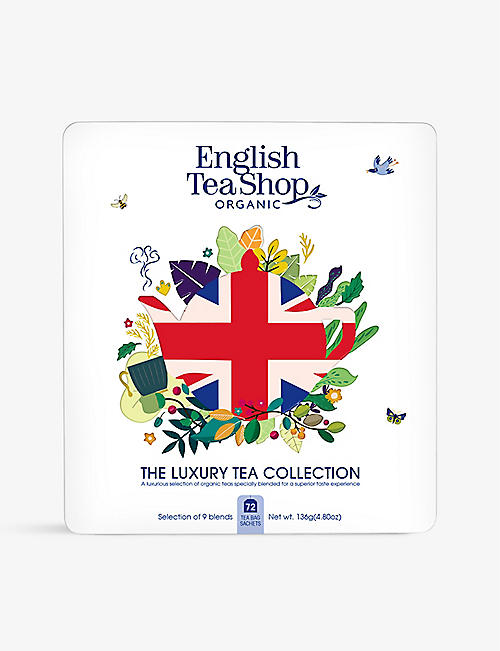 ENGLISH TEA SHOP: Union Jack gift tin 136g