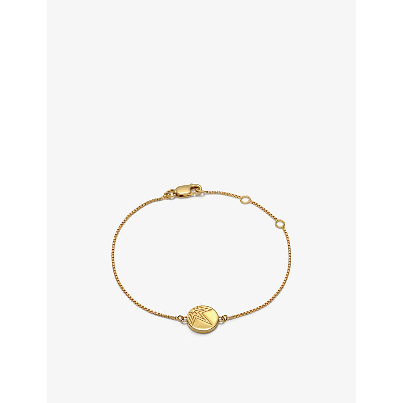 Shop Rachel Jackson Womens Yellow Gold Mini Happy Face 22ct Yellow Gold-plated Sterling Silver And Crysta