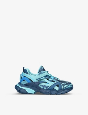 BALENCIAGA TRACK2 キッズスニーカー Balenciaga Kids Track.2 Sneakers In Blue | ModeSens