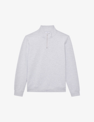 ALLSAINTS - Raven logo-embroidered cotton-jersey sweatshirt