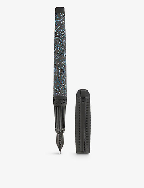 S.T.DUPONT: Line D carbon fountain pen