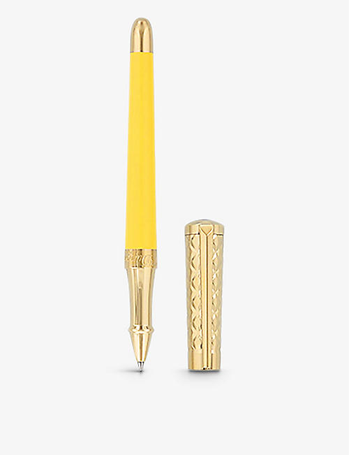 S.T.DUPONT: Liberté lacquer and yellow-gold rollerball pen