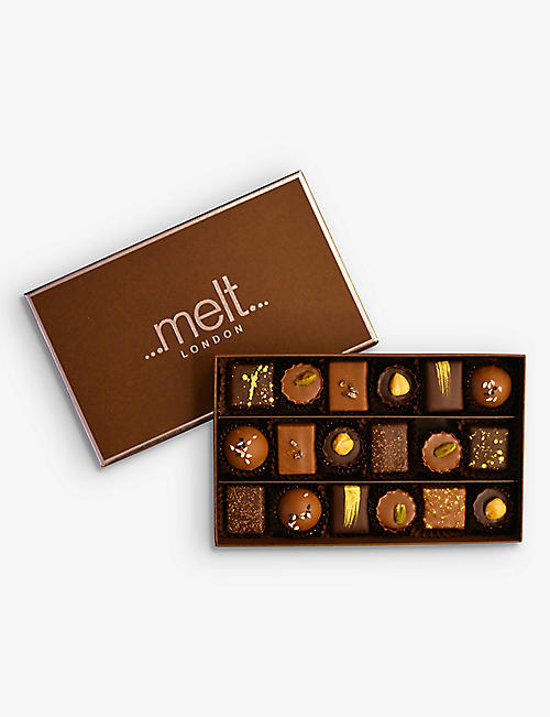 MELT: Chocolate selection gift box of 18