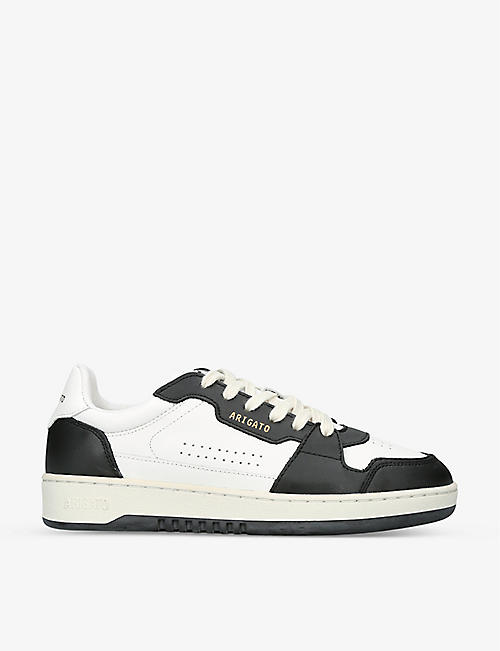 AXEL ARIGATO: Dice Lo leather low-top trainers