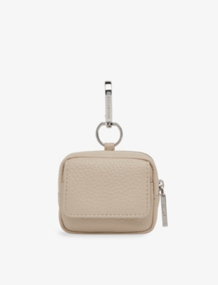 Whistles Brown Bibi Leather Keyring