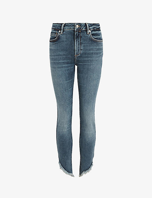 ALLSAINTS: Dax skinny-leg mid-rise jeans