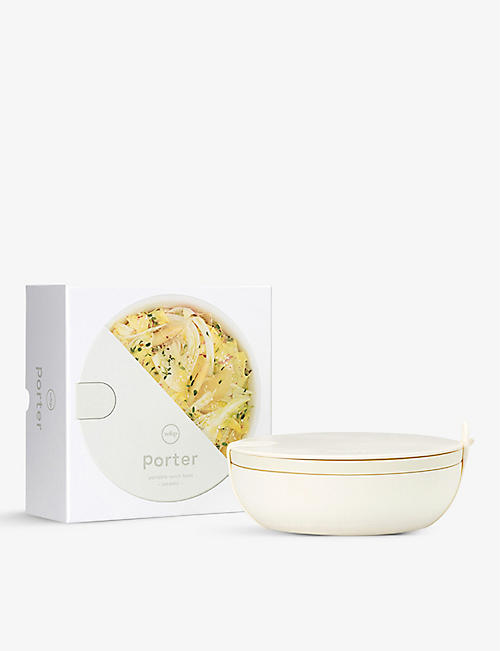 W&P DESIGN: The Porter silicone-wrapped ceramic bowl 1L